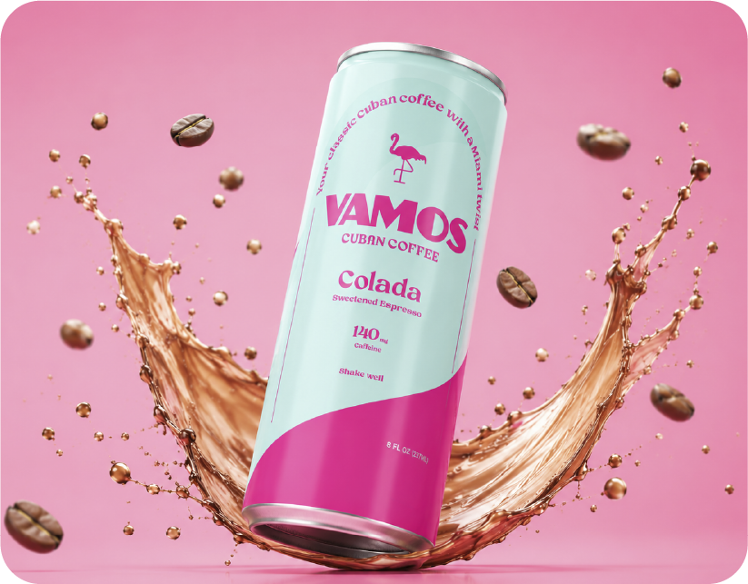 VAMOS Colada — sweet Cuban espresso